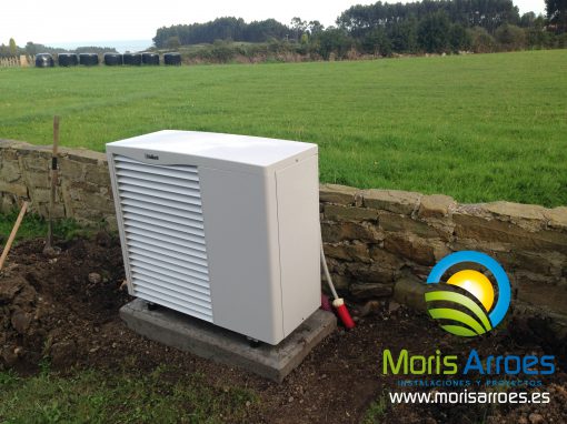 Aerotermia por bomba de calor