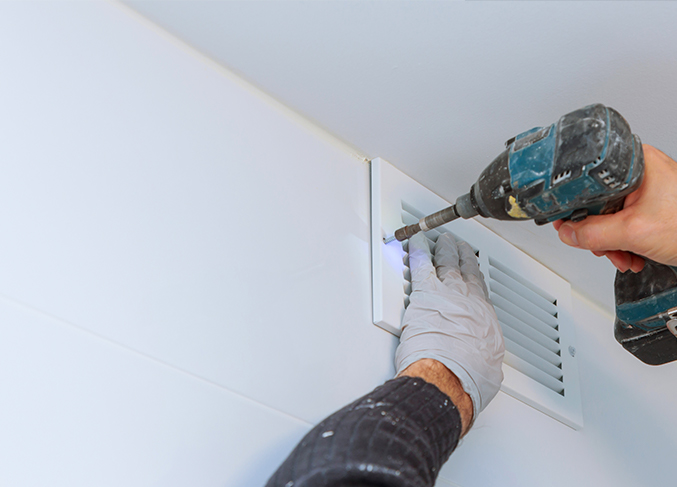 Instalación mecánica controlada en una vivienda